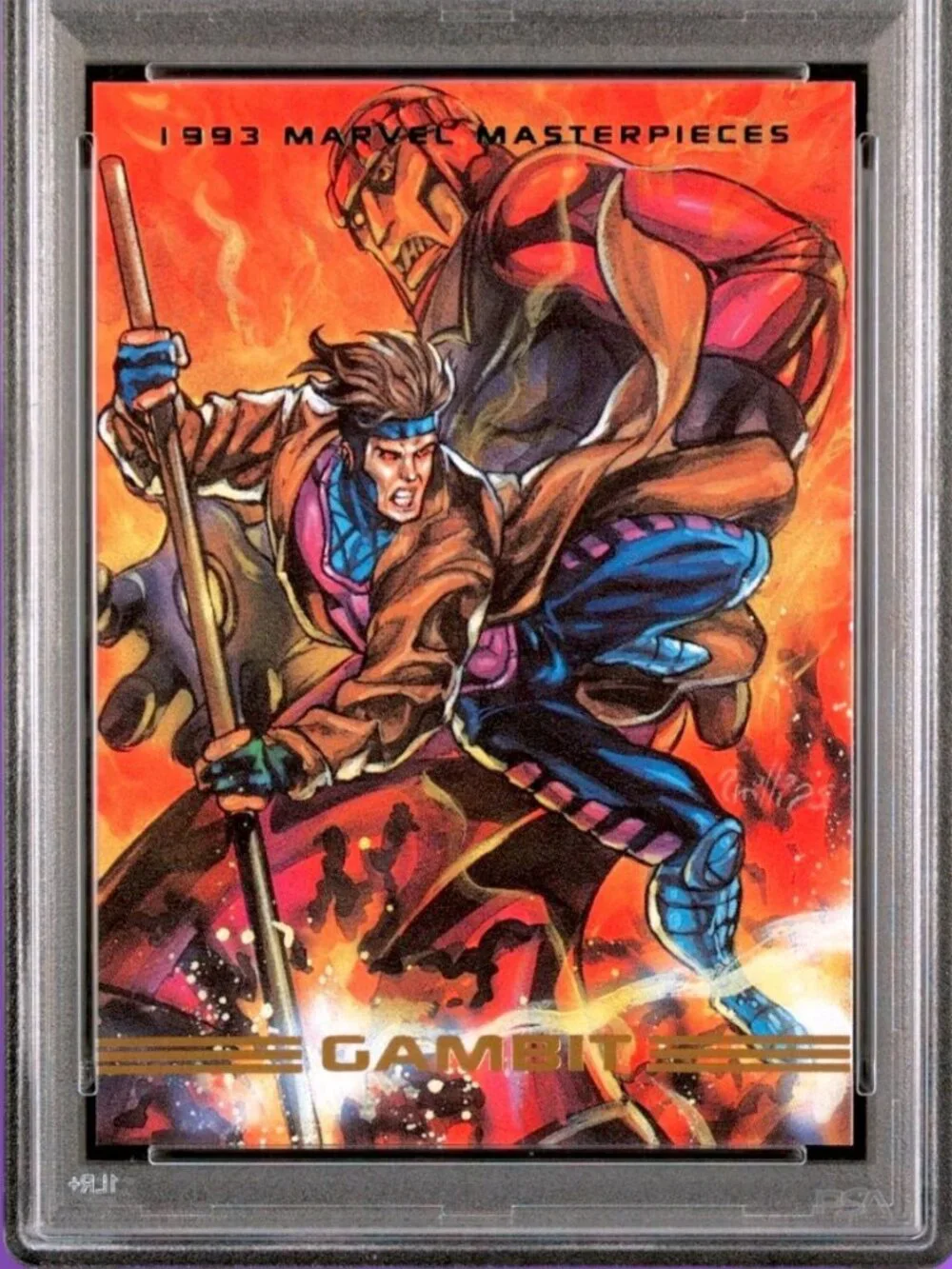 1993 Marvel Masterpieces 31 Gambit PSA 10